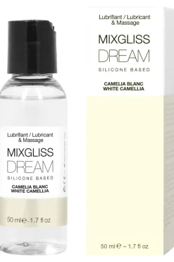 Pleasure | £30 And Under>MIXGLISS White Camelia Silicone-Based Lubricant & Massage Fluid 50ml