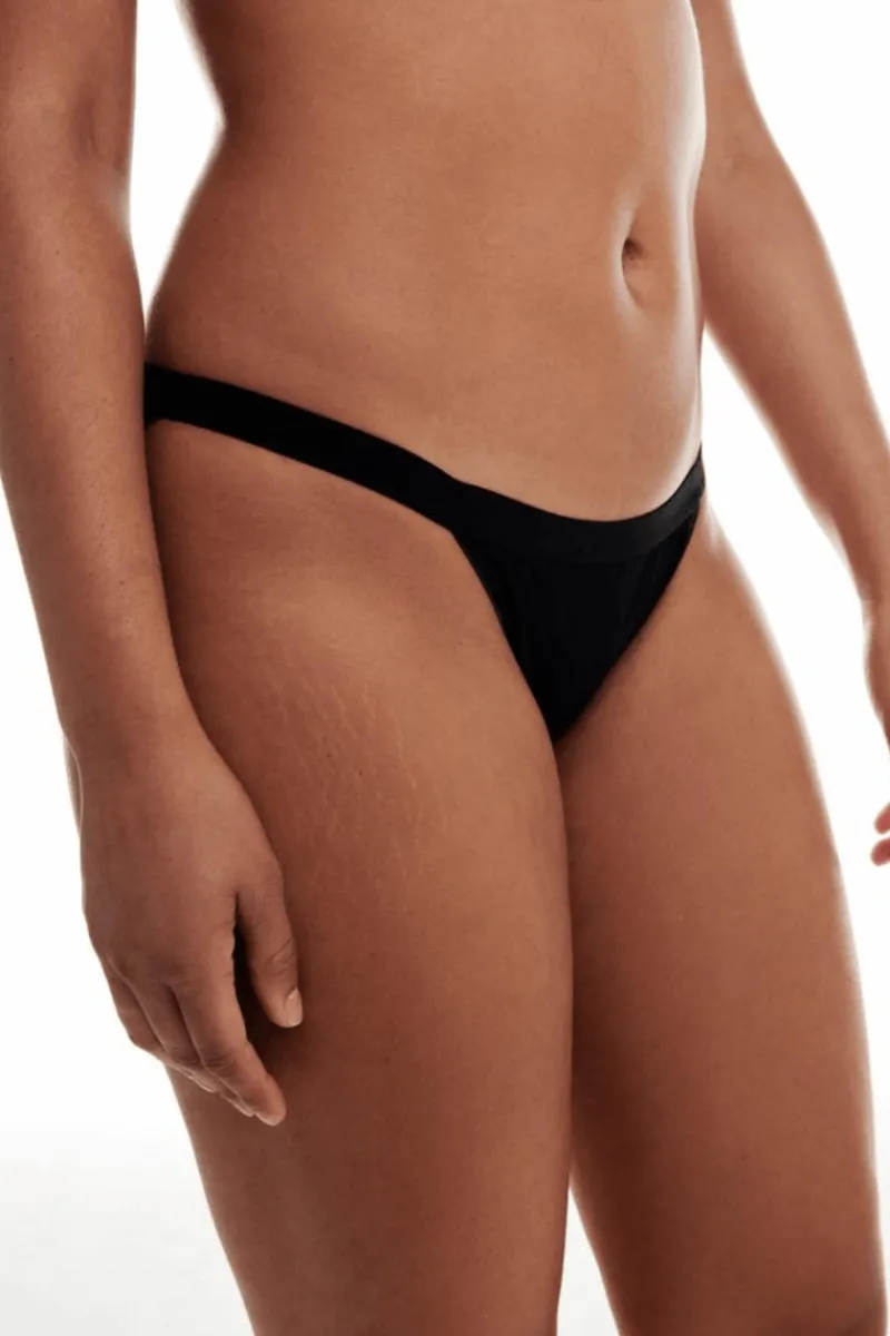 Sheer Lingerie | Briefs>Love Stories Wild Rose Brief Black