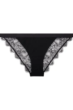 Sheer Lingerie | Briefs>Love Stories Wild Rose Brief Black