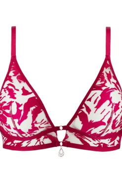 Sexy Lingerie | Luxury French Lingerie>Aubade Wild Vibration Triangle Bra HotPink