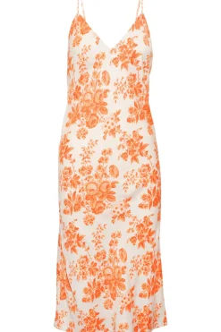 Ready To Wear | Dresses>Underprotection Wilda Slip Dress Orange