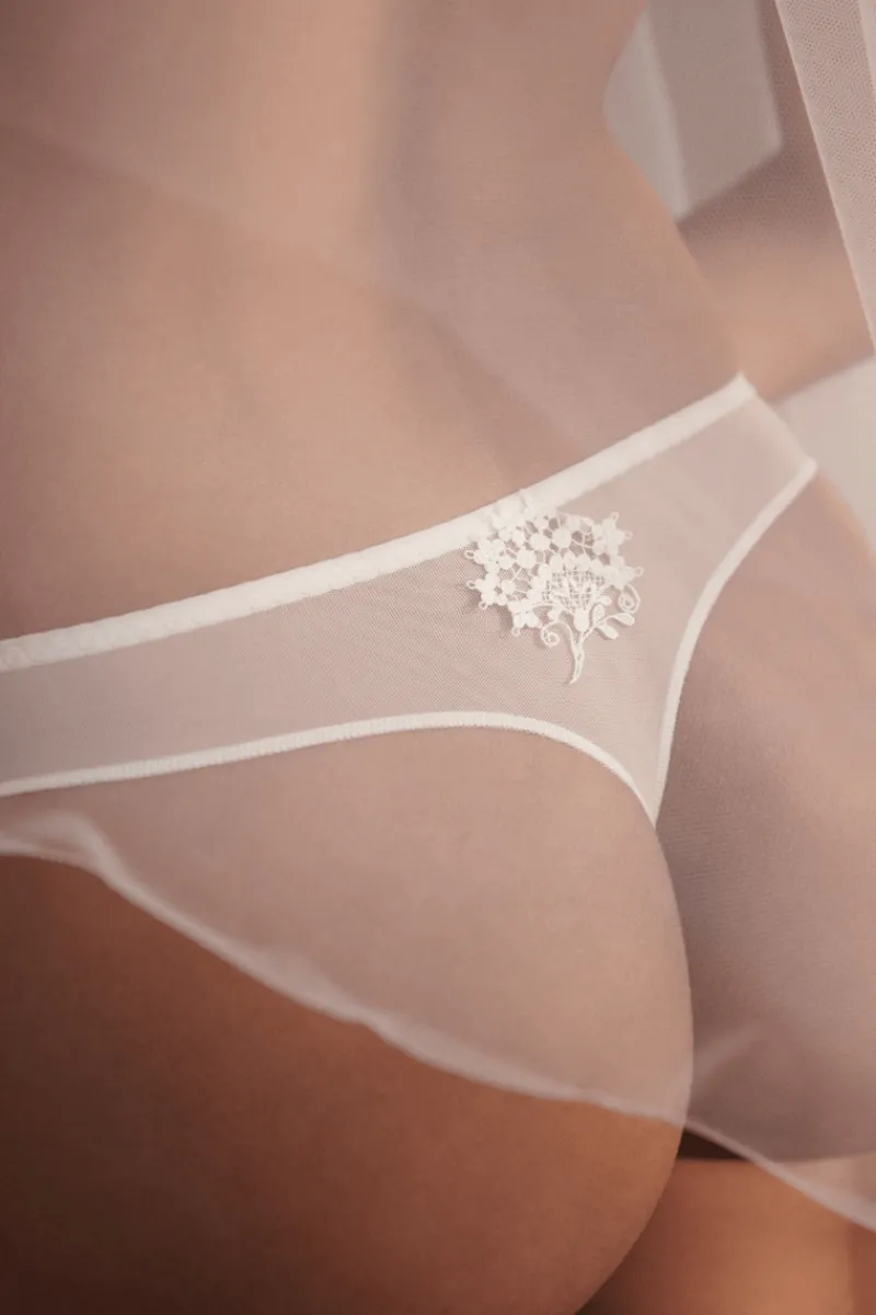 Mother's Day | Bridal & Honeymoon Lingerie>Simone Pérèle Wish Tanga Natural
