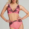 £30 And Under | High Waist Thongs And Knickers>Agent Provocateur Yara High Waist Brief, Size 2 (UK 8) Pink/Black