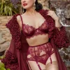 Mother's Day | Red Lingerie>Dita Von Teese Zsa Zsa Suspender Mulberry
