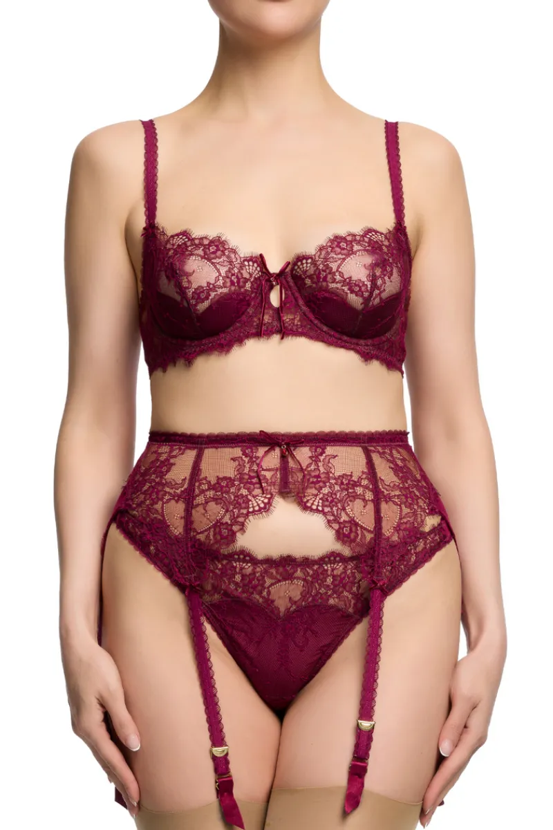 Mother's Day | Red Lingerie>Dita Von Teese Zsa Zsa Thong Mulberry