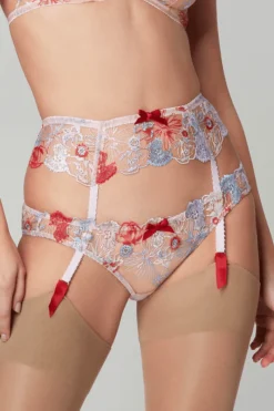 Red Lingerie | Suspender Belts><noscript><img width=